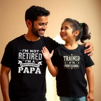 Matching Family T-Shirts Professional Papa