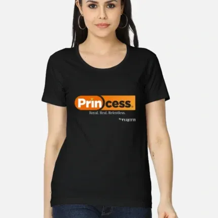 Princess by Vyretti womens t-shirt – Classic Fit, Soft Cotton