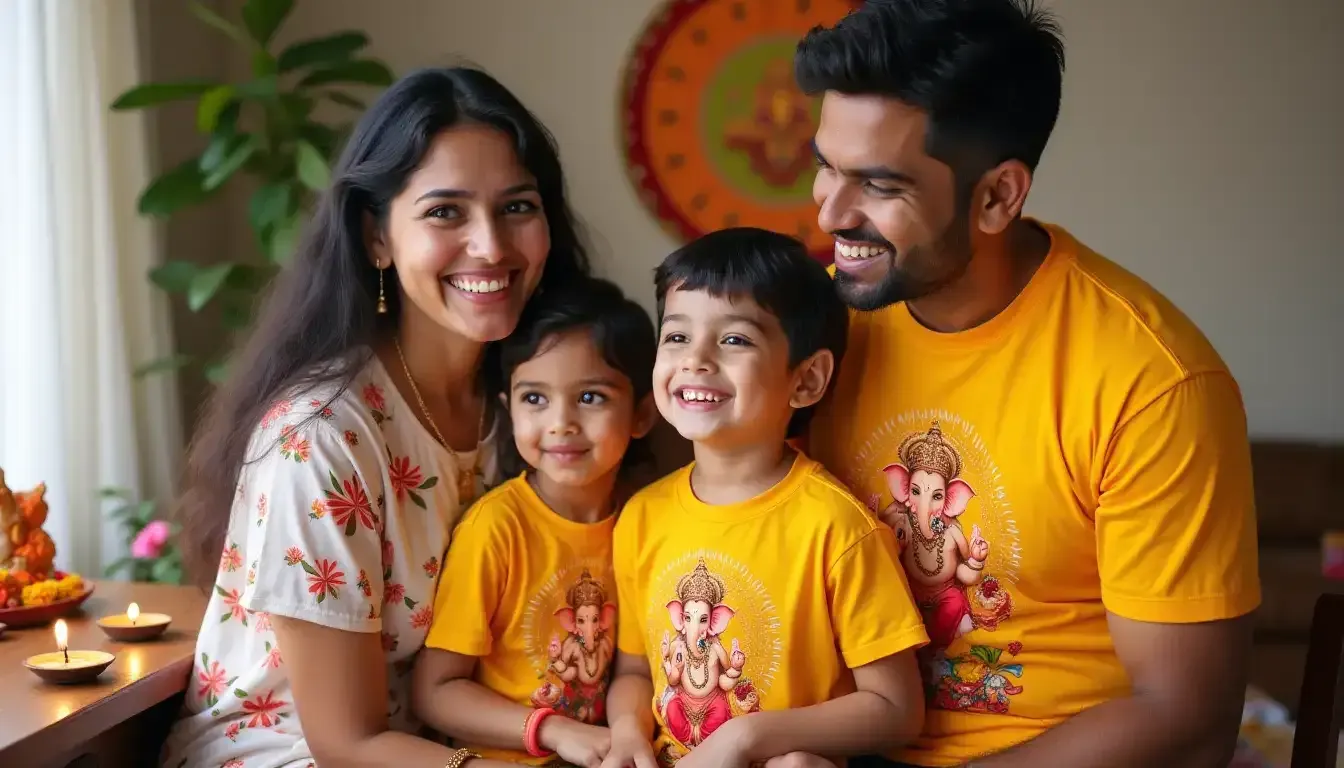 Ganesh Chaturthi T-Shirts: Celebrating the Festival in Style